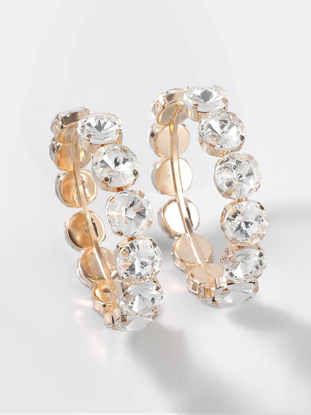Aros Terra Diamante Silver & Gold — detalle
