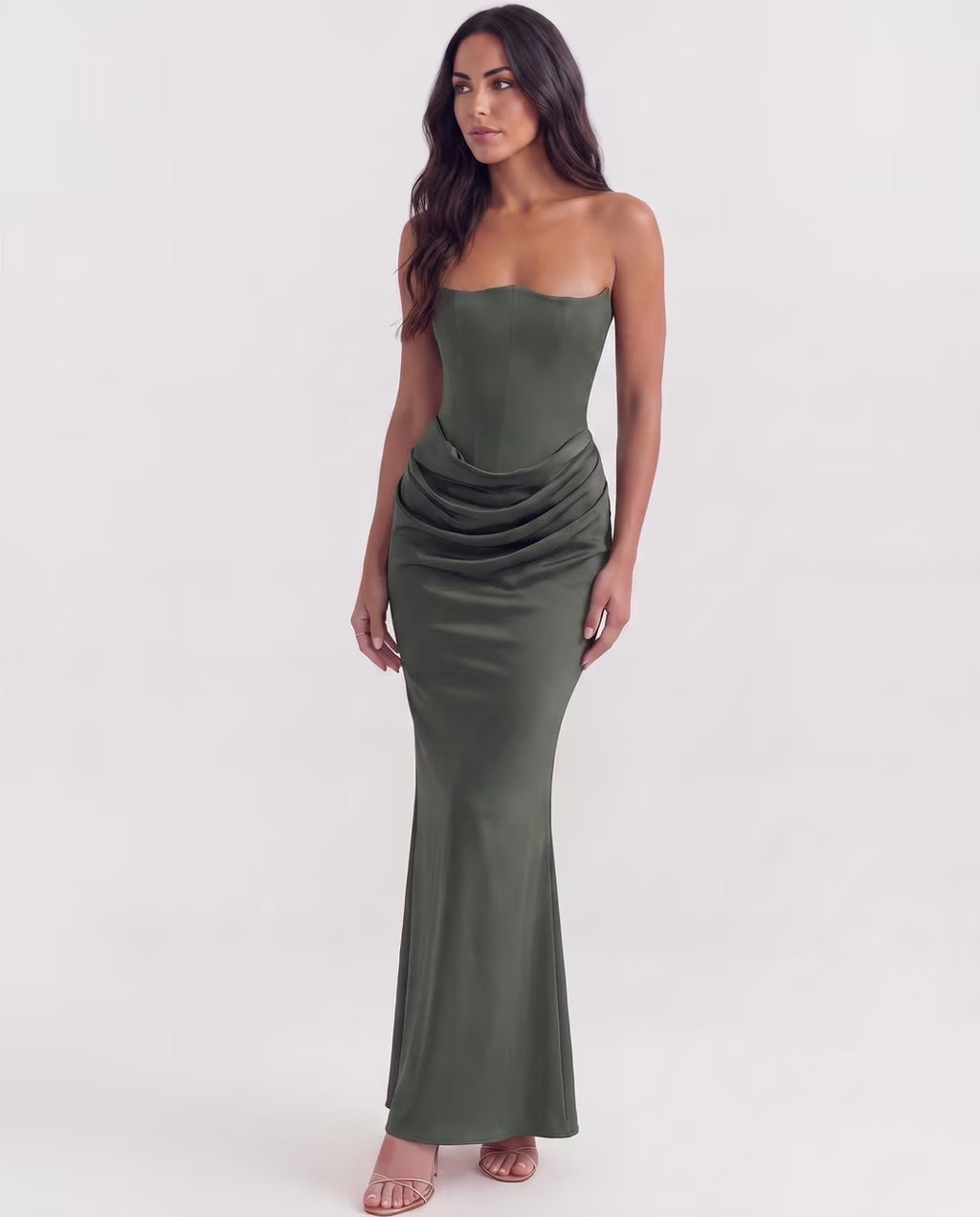 Rosalind Forest Green — pose