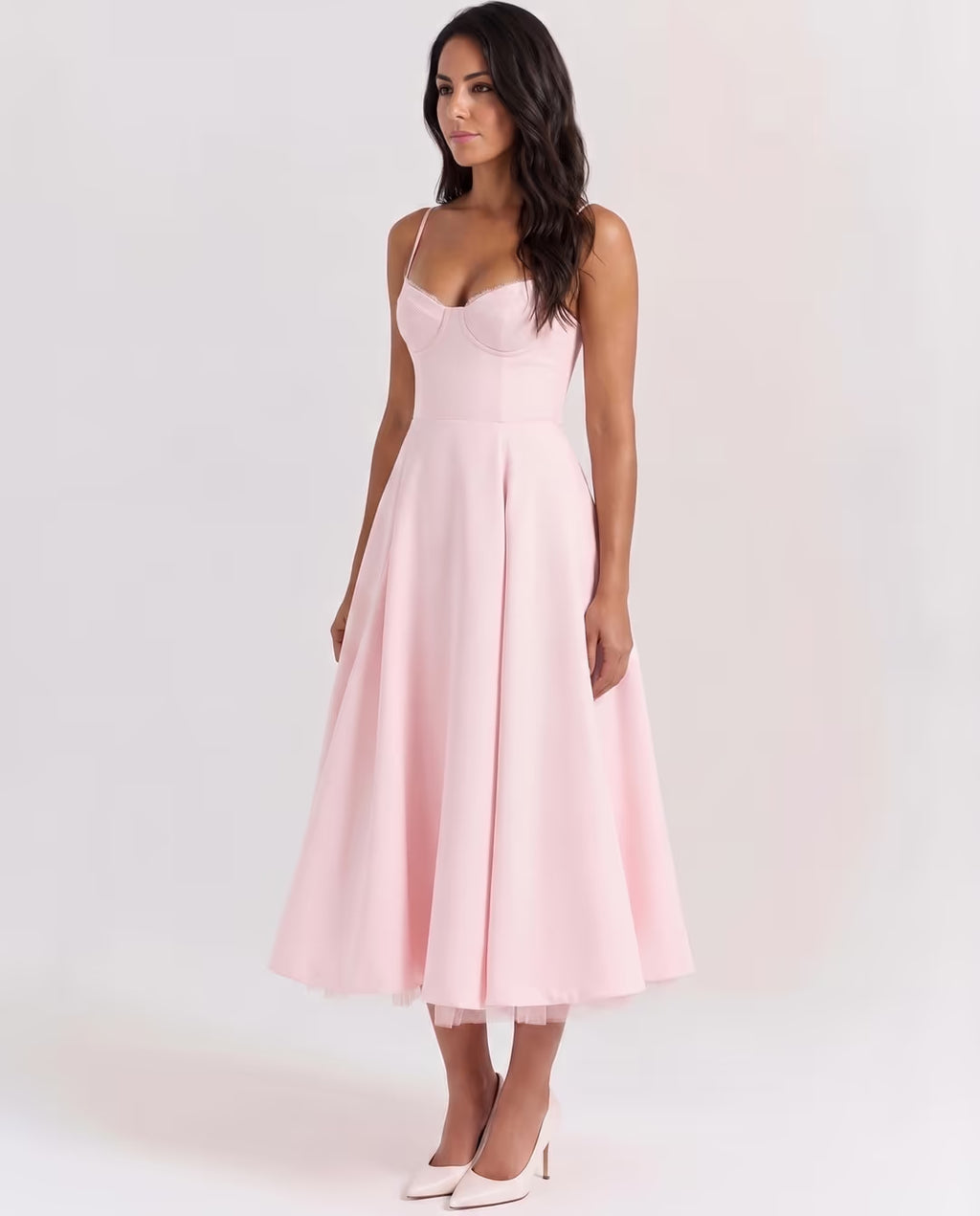 Selene Blush Pink — pose
