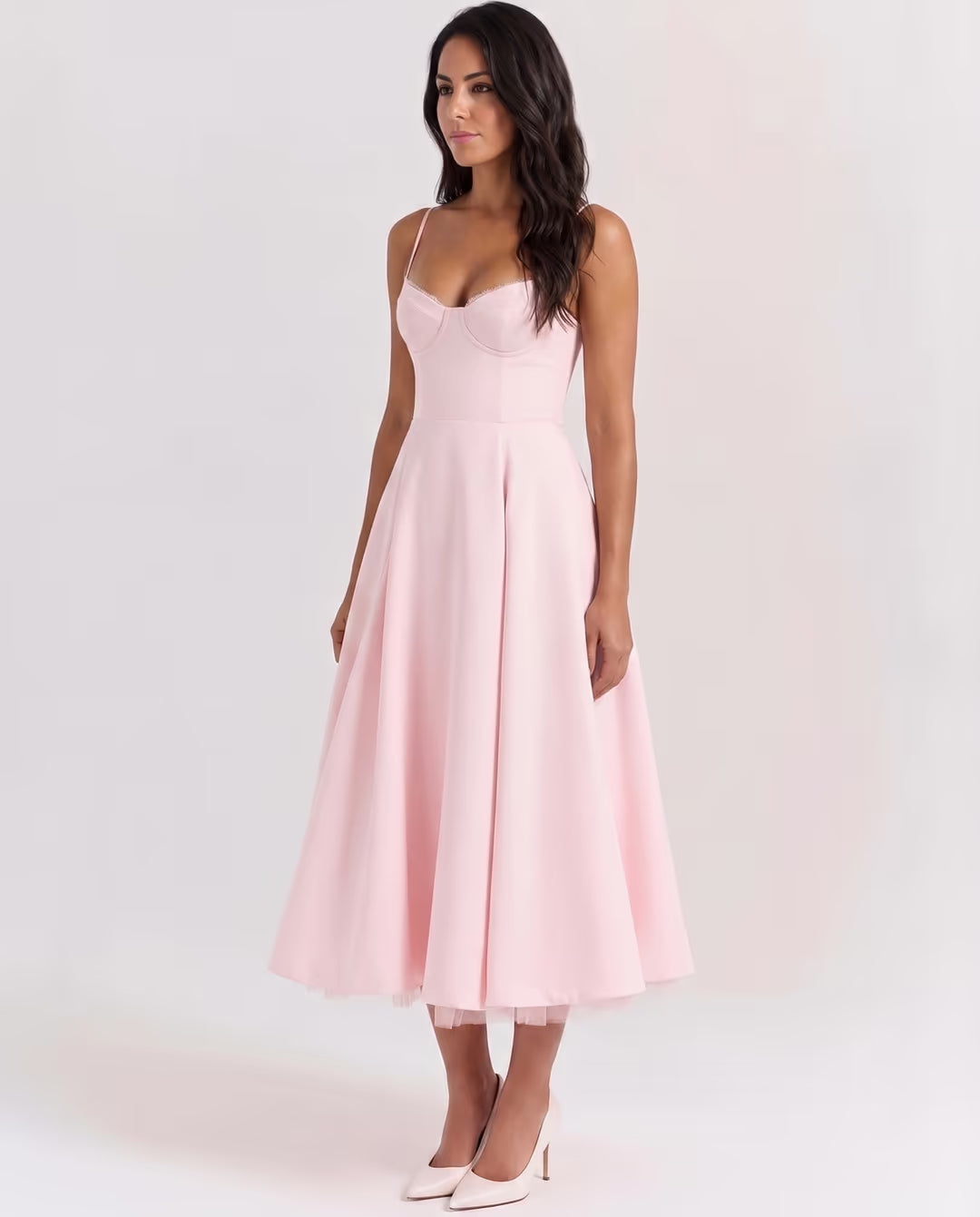 Selene Blush Pink — pose