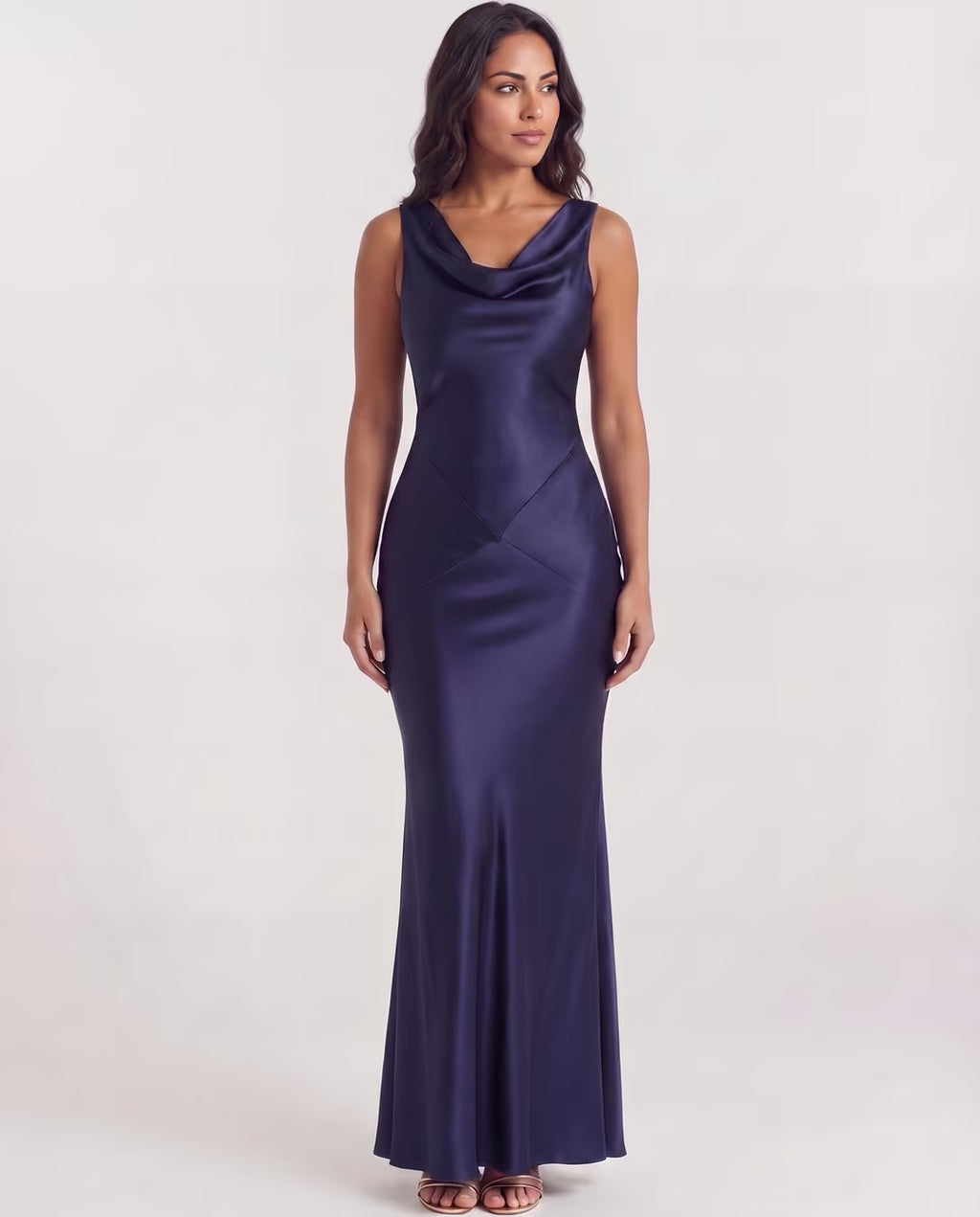Sapphire Dark Blue — pose
