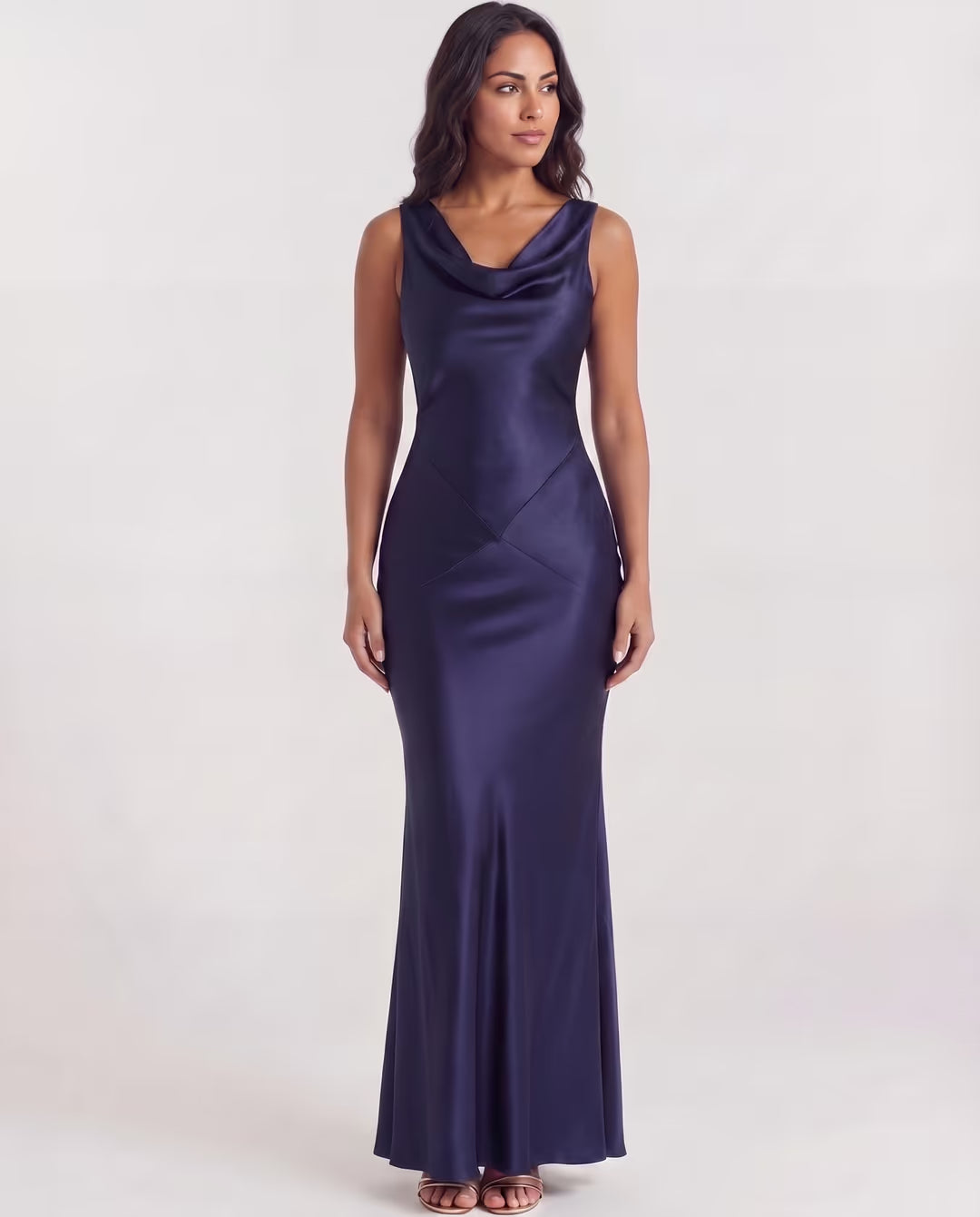 Sapphire Dark Blue — pose
