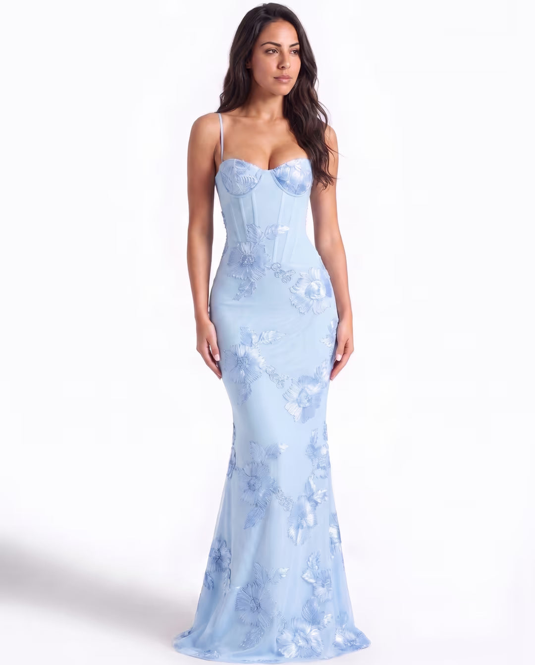 Celeste Baby Blue — pose