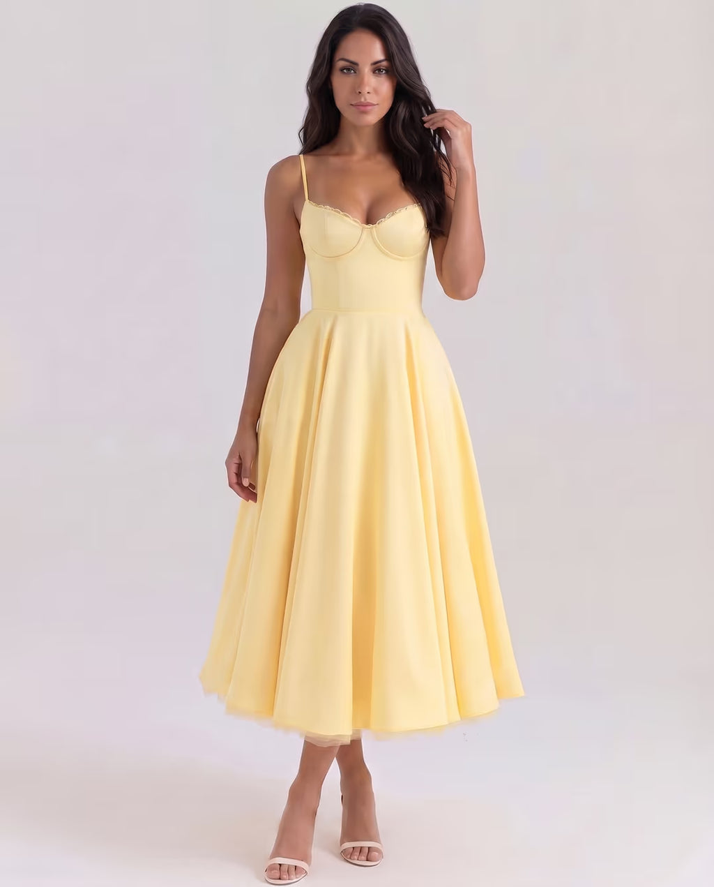 Selene Butter Yellow — pose