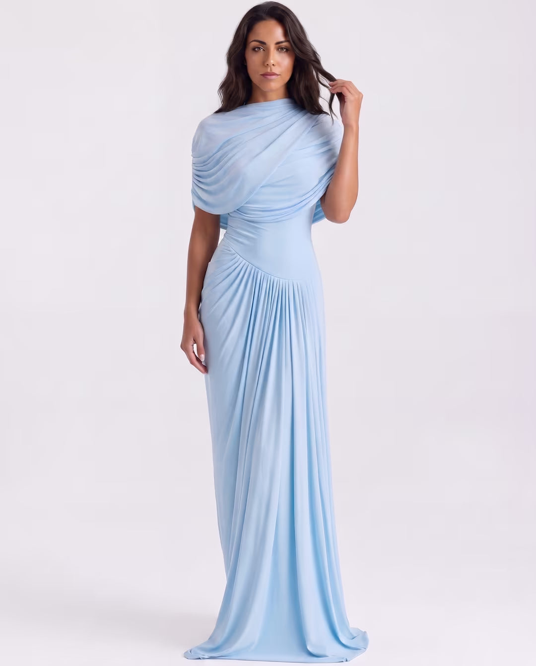 Camilla Baby Blue — pose