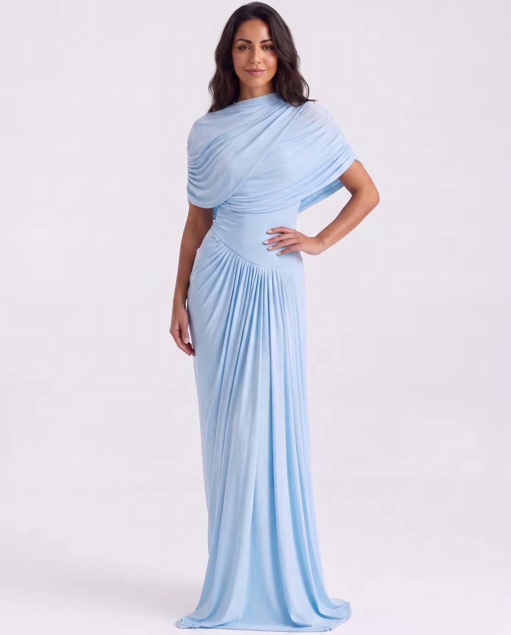 Camilla Baby Blue — pose